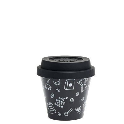 Moca Espresso Glass with Lid en Fanatico Café