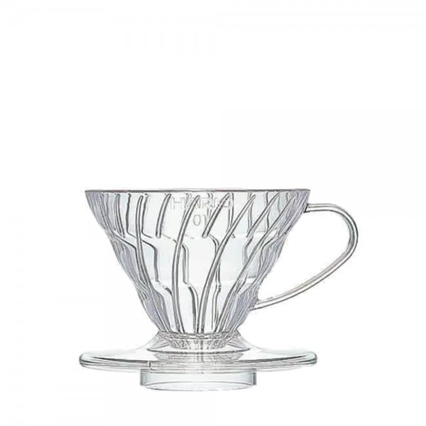 V60 Dripper 01 Transparent Hario en Fanatico Café