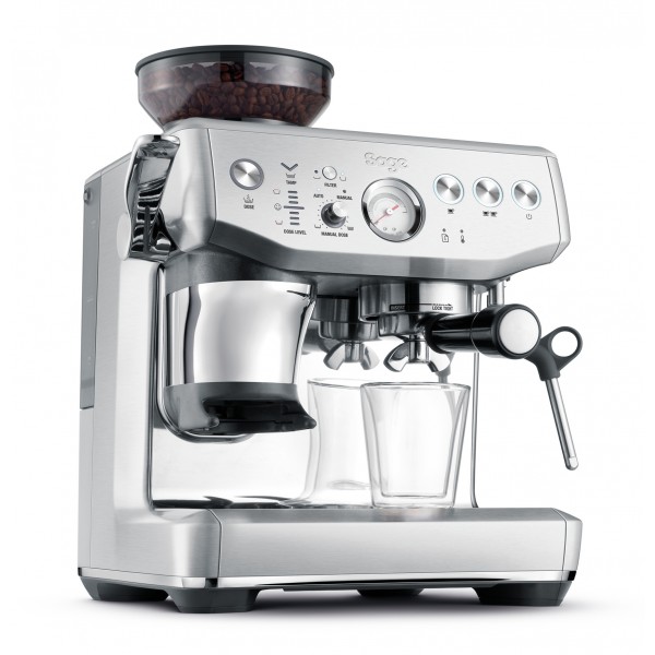 Cafetera SAGE Barista Express Impress Negra en Fanatico Café