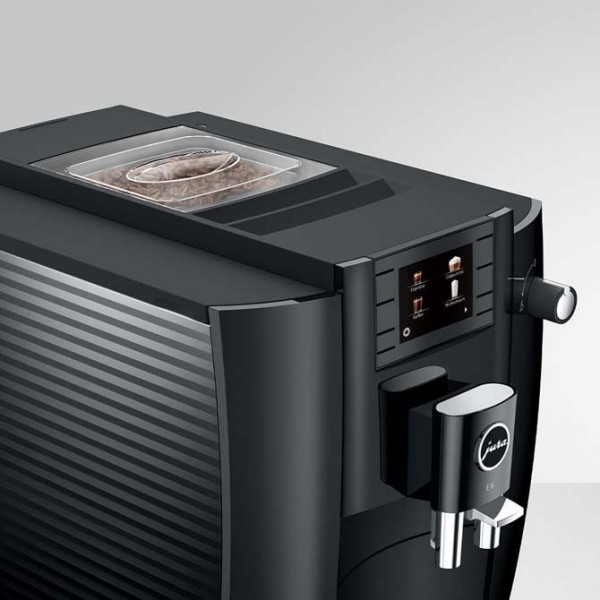 Jura E6 – Piano Black en Fanatico Café