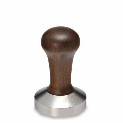 Tamper Madera Base Plana 58mm en Fanatico Café