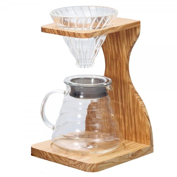 Cafetera V60 Madera Cafetera V60 Madera en Fanatico Café