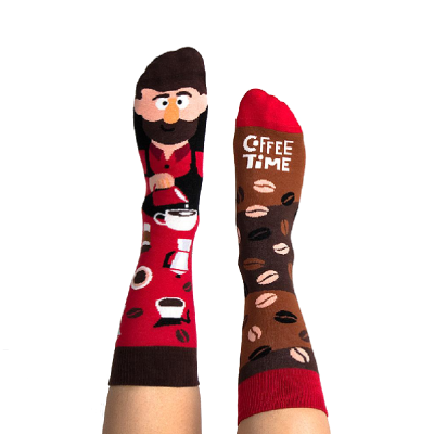 Calcetines Barista Coffee Time en Fanatico Café