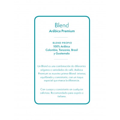 Premium Arabica Blend en Fanatico Café