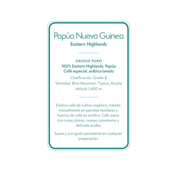 Papúa Eastern Highlands en Fanatico Café