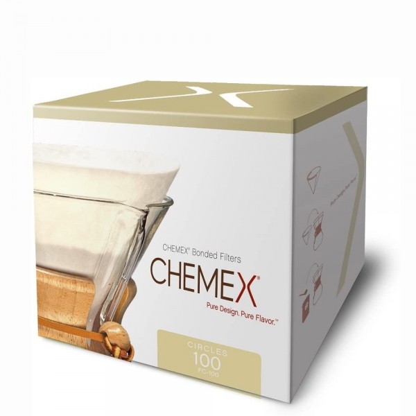 Round Filters for Chemex Coffee Maker en Fanatico Café